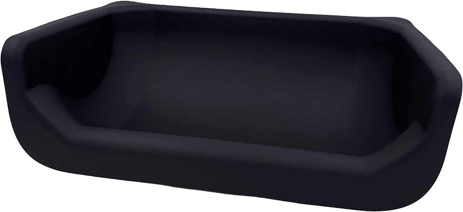 Fluff Trough XL, altura total de 7,5 pulgadas en diseño compacto