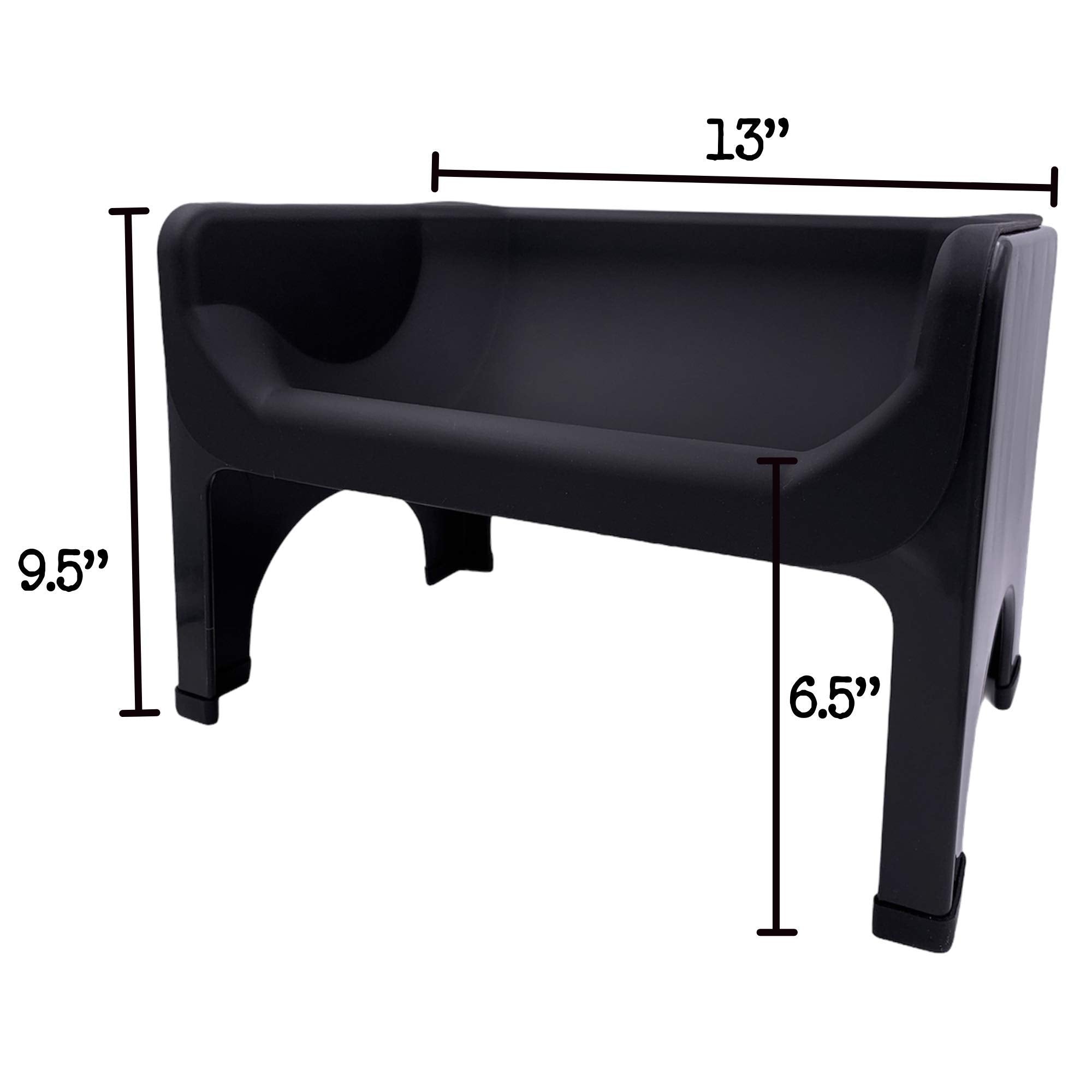 Fluff Trough XL, diseño ergonómico, facilita comer
