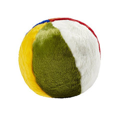 Pelota Fluff & Tuff Beach Ball con costuras ocultas para mayor durabilidad en juego.