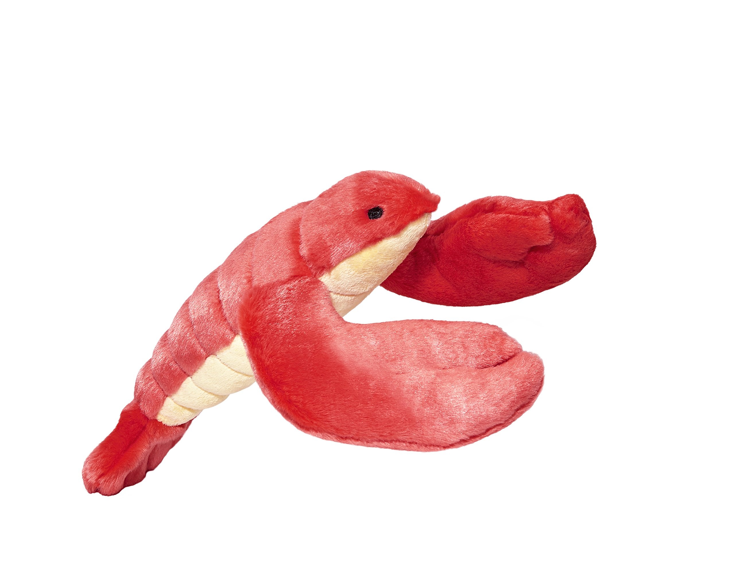 Fluff & Tuff Manny Lobster con costuras dobles, mayor durabilidad para juego diario.