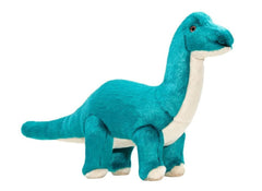 Fluff & Tuff Ross Brachiosaurus, peluche suave, perfecto para arrojar y acurrucarse