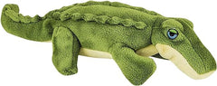 Savannah Baby Gator de Fluff & Tuff, vista lateral, ideal para tirones y abrazos