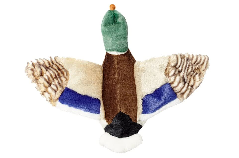 Fluff & Tuff Wally Mallard, exterior ultra suave para juegos ligeros y sensoriales.