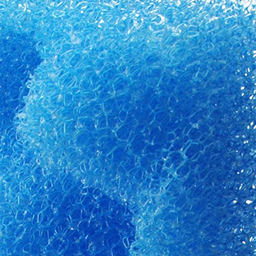 Fluval 406/407, espuma biológica en acción para filtración eficiente.