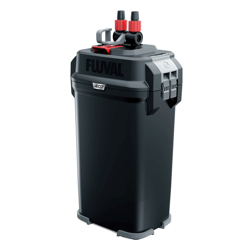 Fluval 407, filtro canister eficiente para acuario limpio y ahorro de energía.