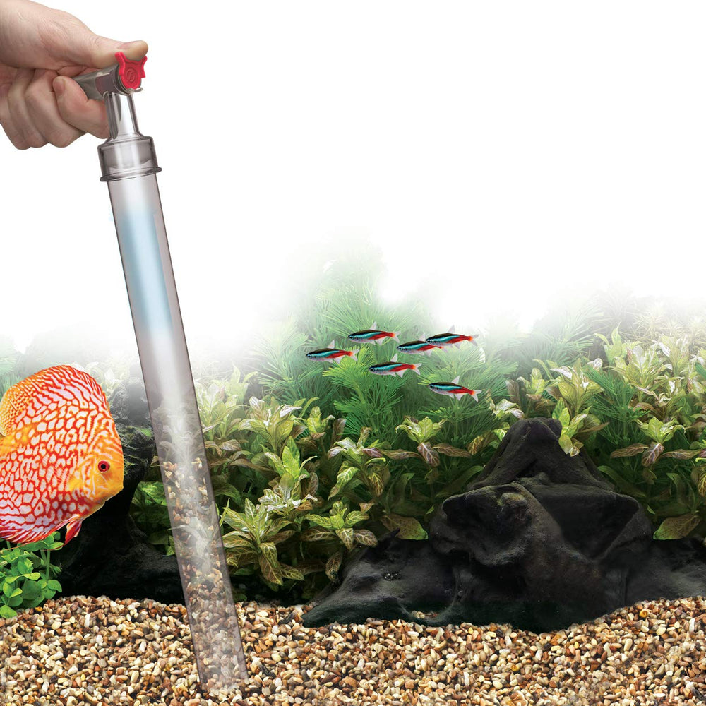 Fluval A370 limpiador de grava, uso en acuario para residuos