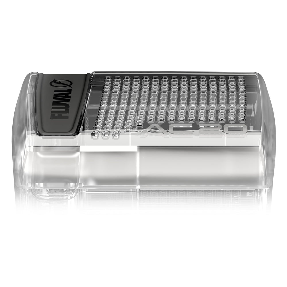 Diseño compacto Fluval AC20 ideal para espacios reducidos.