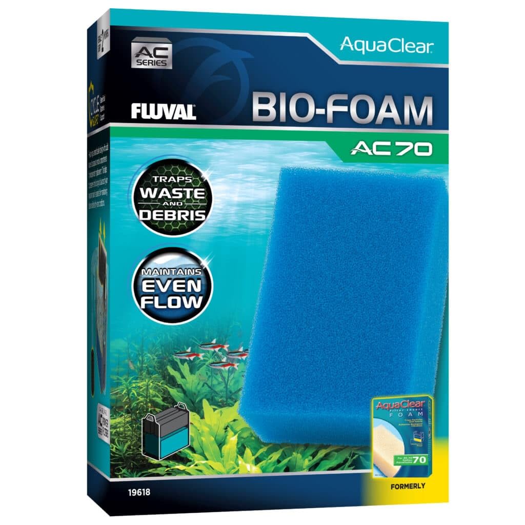 Fluval Ammonia Remover: muestra del sistema de intercambio iónico.