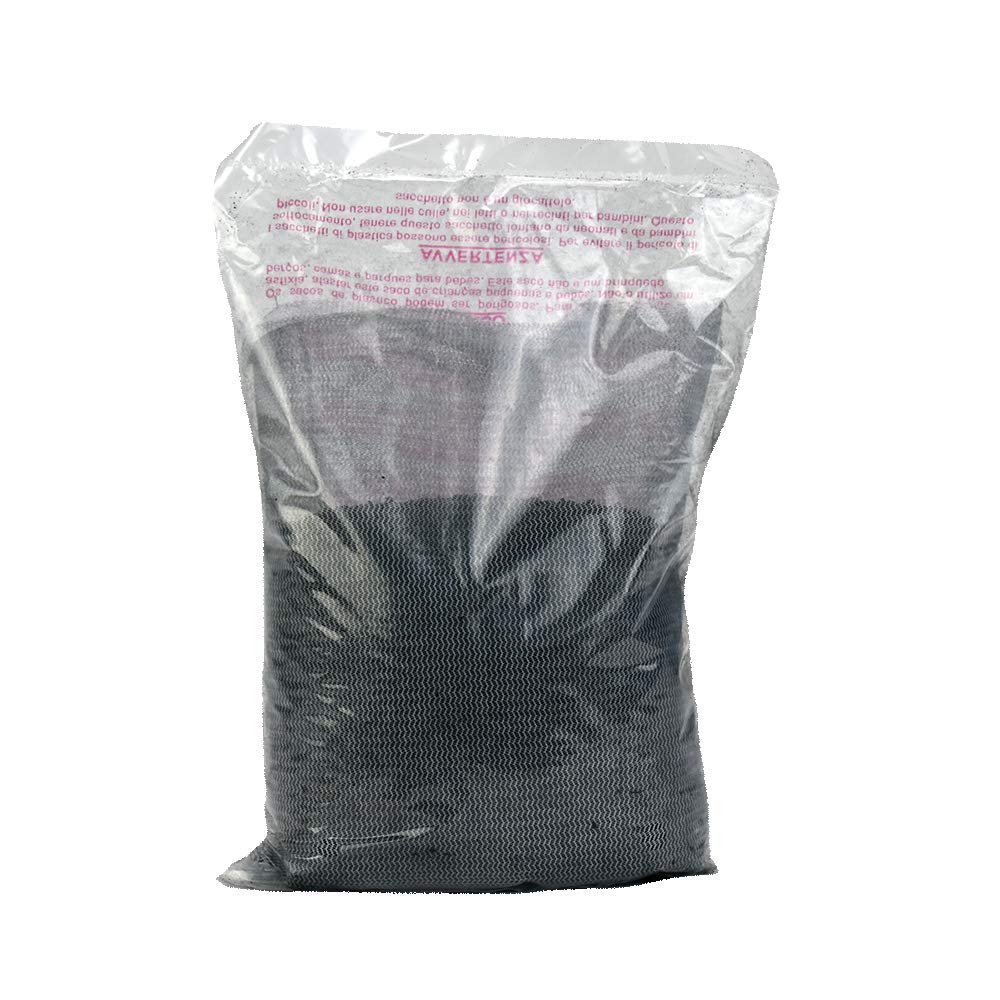 Fluval AquaClear 70 inserto carbono activo primer plano, enfoque en partículas y adsorción.