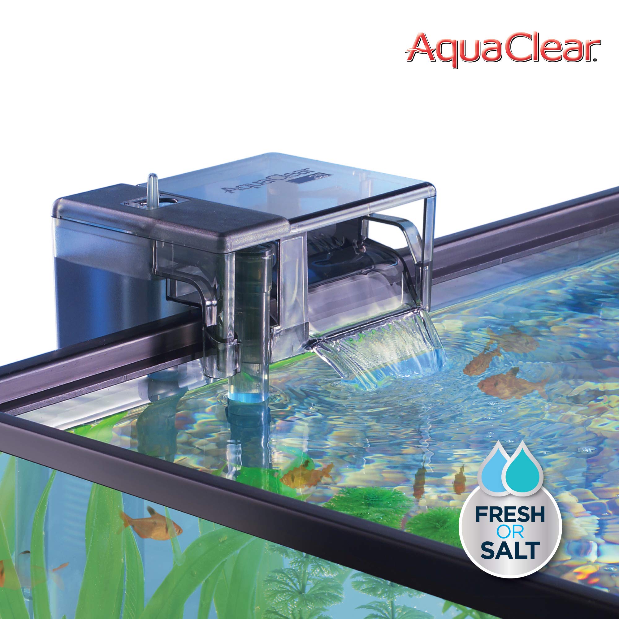Fluval Aquaclear 70 inserto carbono activado para eliminar impurezas.