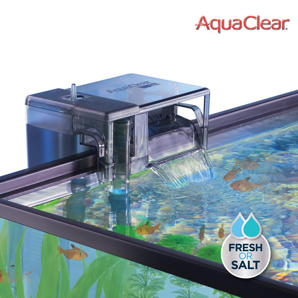Fluval Aquaclear 70 inserto carbono activado para eliminar impurezas.