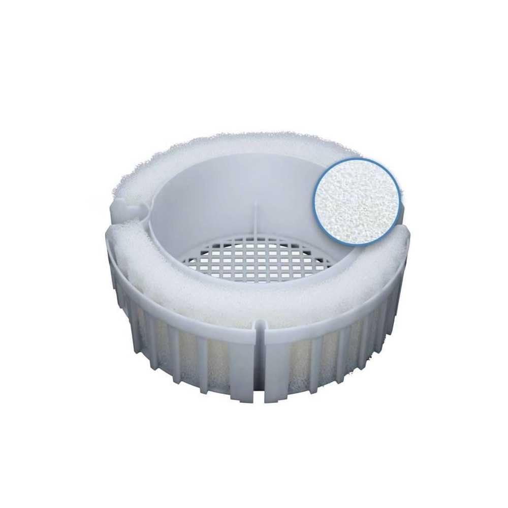 Poro ideal de Fluval Bio-Foam FX2 permite flujo eficiente y mayor vida útil del medio filtrante.