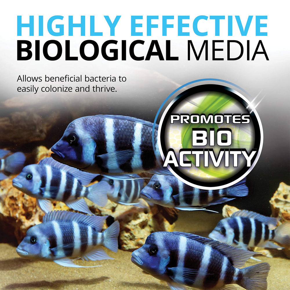 Fluval BioMax: visual de flujo de agua optimizado para filtración eficiente.
