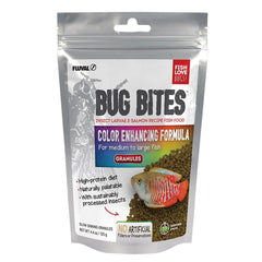 Fluval Bug Bites realza el color de los peces tropicales