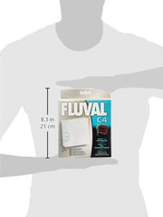 Fluval C4 sistema de 5 etapas, mejora la claridad del agua.