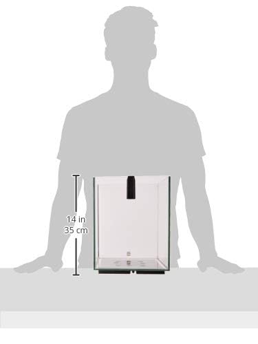 Fluval Chi II, diseño elegante en blanco, ideal para escritorio y sala.