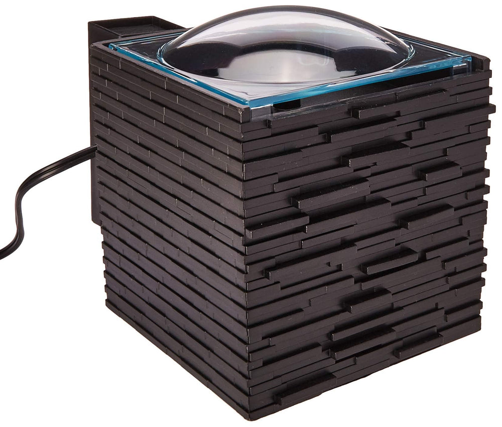 Fluval Chi II: filtración integrada en cubo giratorio para limpieza y cambios de filtros eficientes.