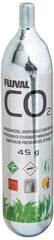 Fluval co2 desechable 45 g, paquete de tres, para plantas en acuario.