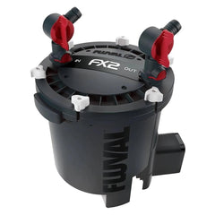 Fluval FX2, sistema de cambio de agua integrado, facilita cambios seguros y rápidos.