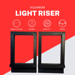 Elevadores de luz Fluval Marine 3.0 para distribución PAR uniforme.