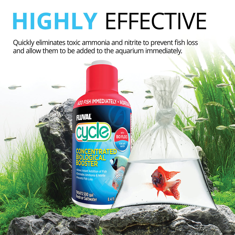 Fluval Mejorador Biologico para acuarios, uso inmediato facilita introducir peces.