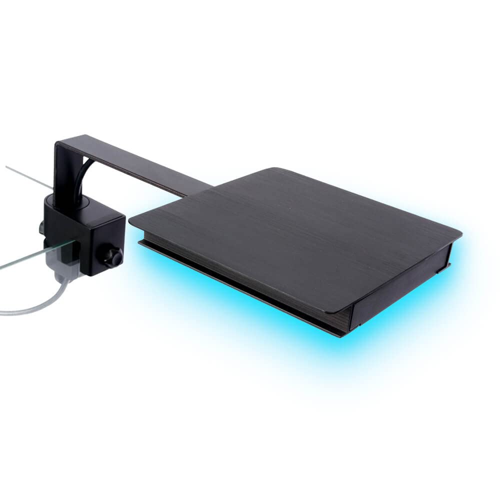 Fluval SEA Marine Nano LED con ángulo de 120° para cobertura amplia en nanoacuarios.