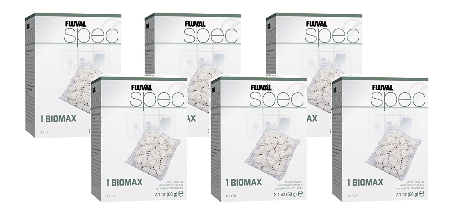 Fluval Spec Biomax bolsas biofiltro para filtración biológica eficiente en acuarios