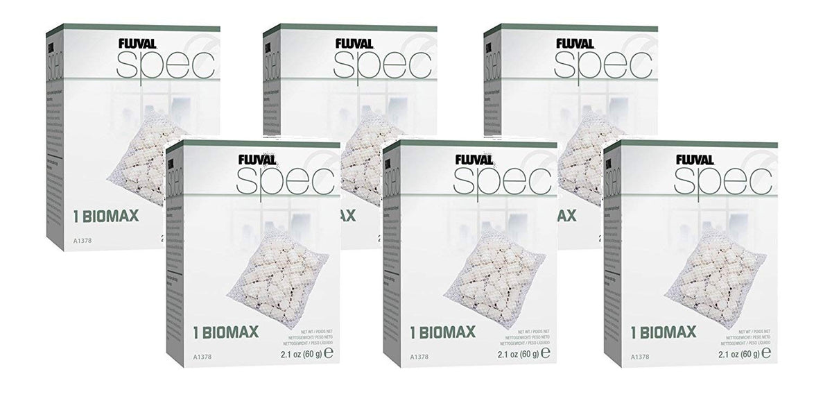Fluval Spec Biomax bolsas biofiltro para filtración biológica eficiente en acuarios
