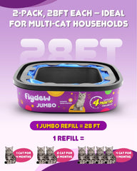 Flydew Cat Genie plus: recambio resistente para mayor comodidad