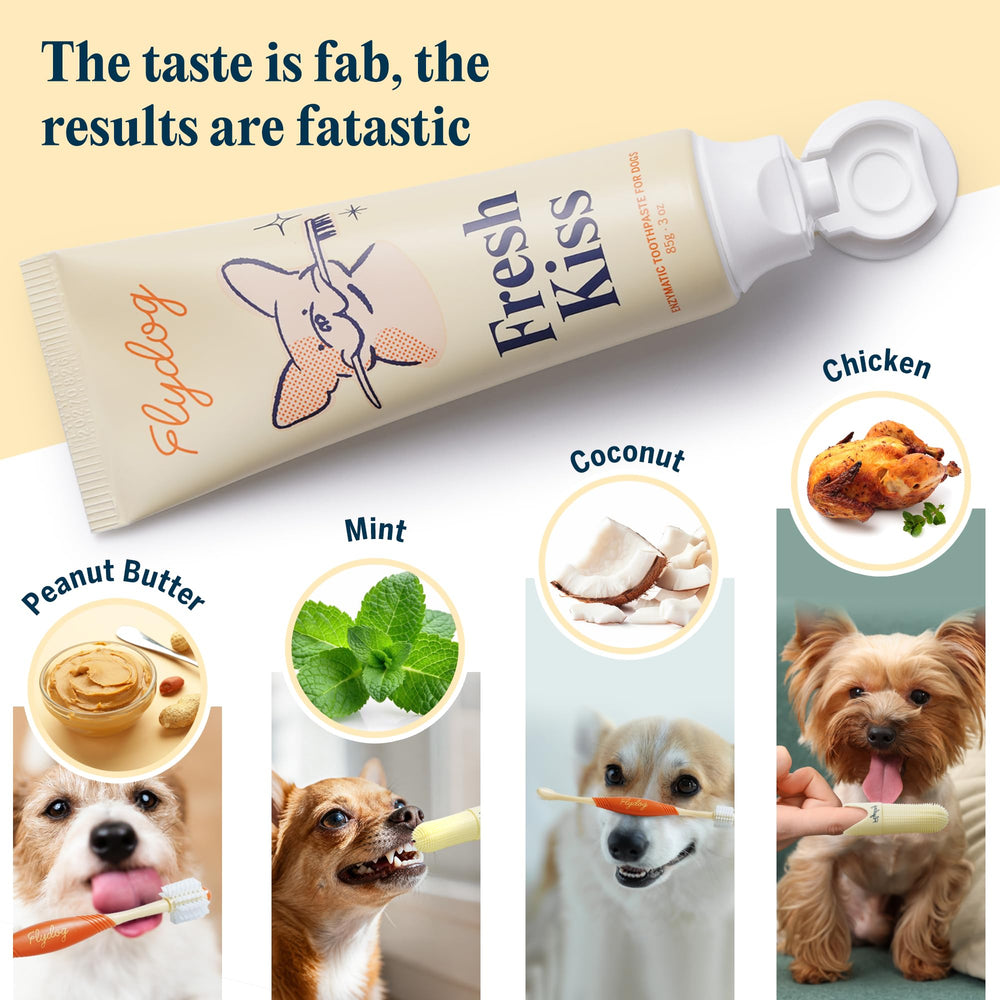 Calendario FlyDog para seguir una rutina dental.