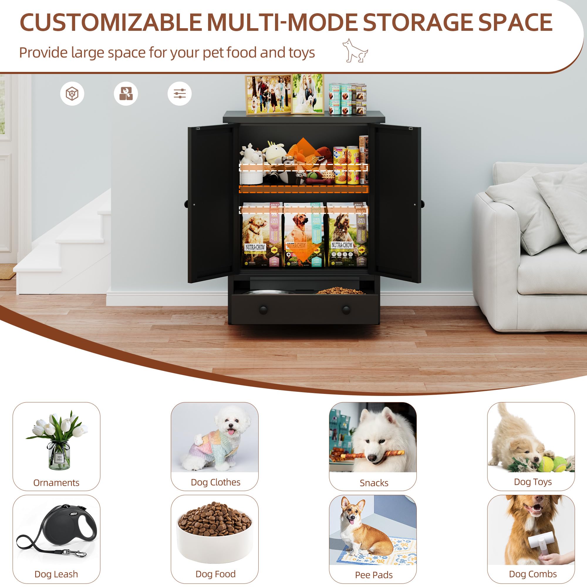 Fmlud superficie superior para premios y snacks de tu mascota