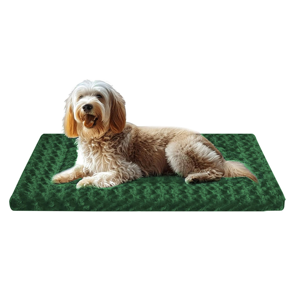 Fogkiss: almohadilla para perro de doble cara, ideal para uso en jaula y cama.
