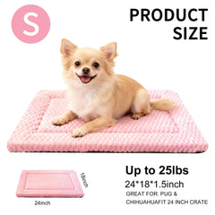 Fogkiss cama-perro-doble-lado-rosa-24x18 ideal para todas las estaciones