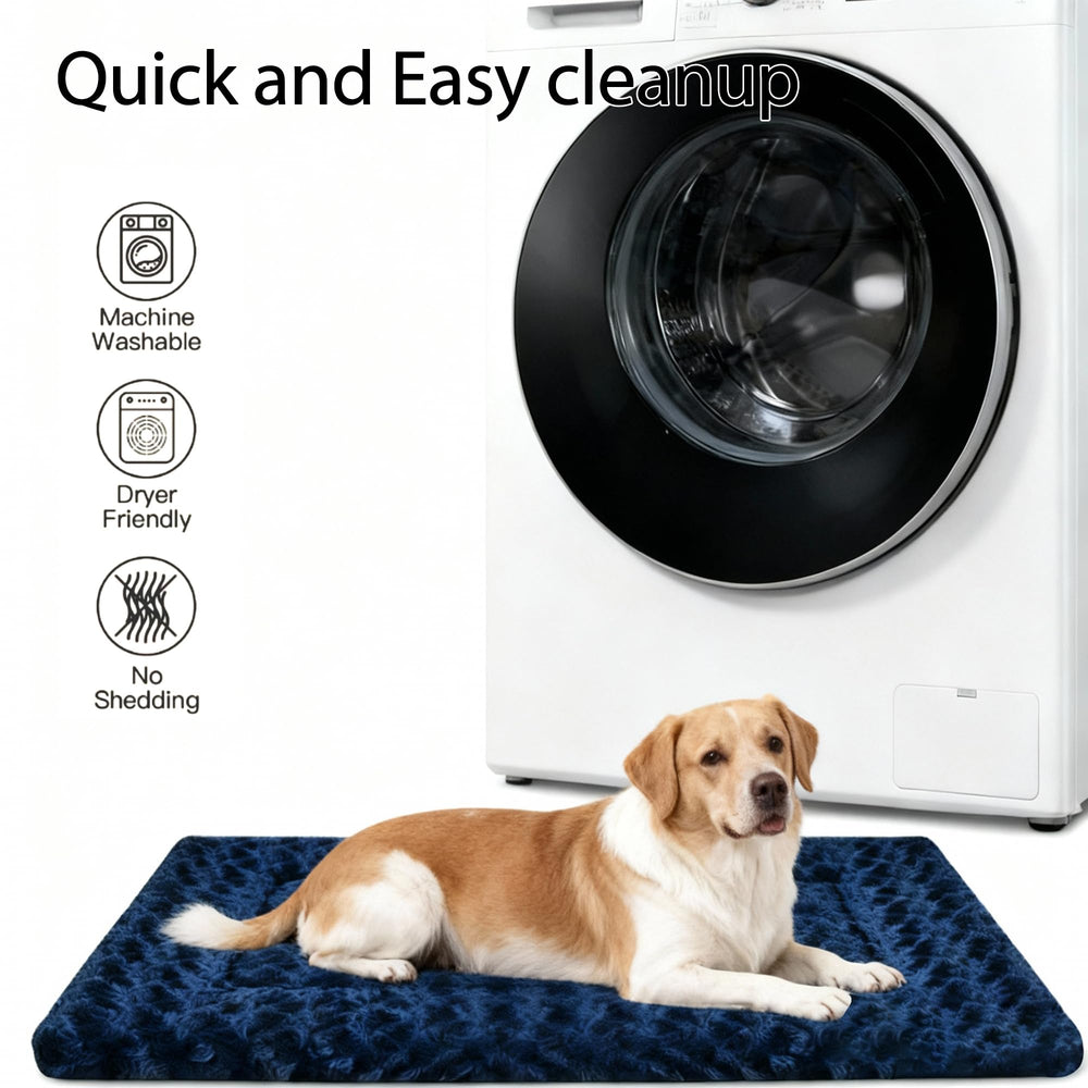 Fogkiss colchoneta para perro lavable a máquina, limpieza fácil.