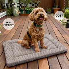 Fogkiss colchoneta reversible perro jaula: uso versátil para dormir mejor.
