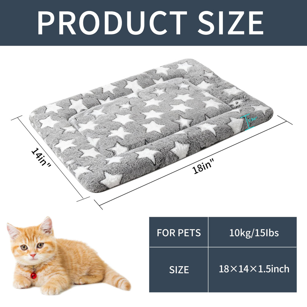 fogkiss tapete para perro con base antideslizante que mantiene la cama en su lugar.