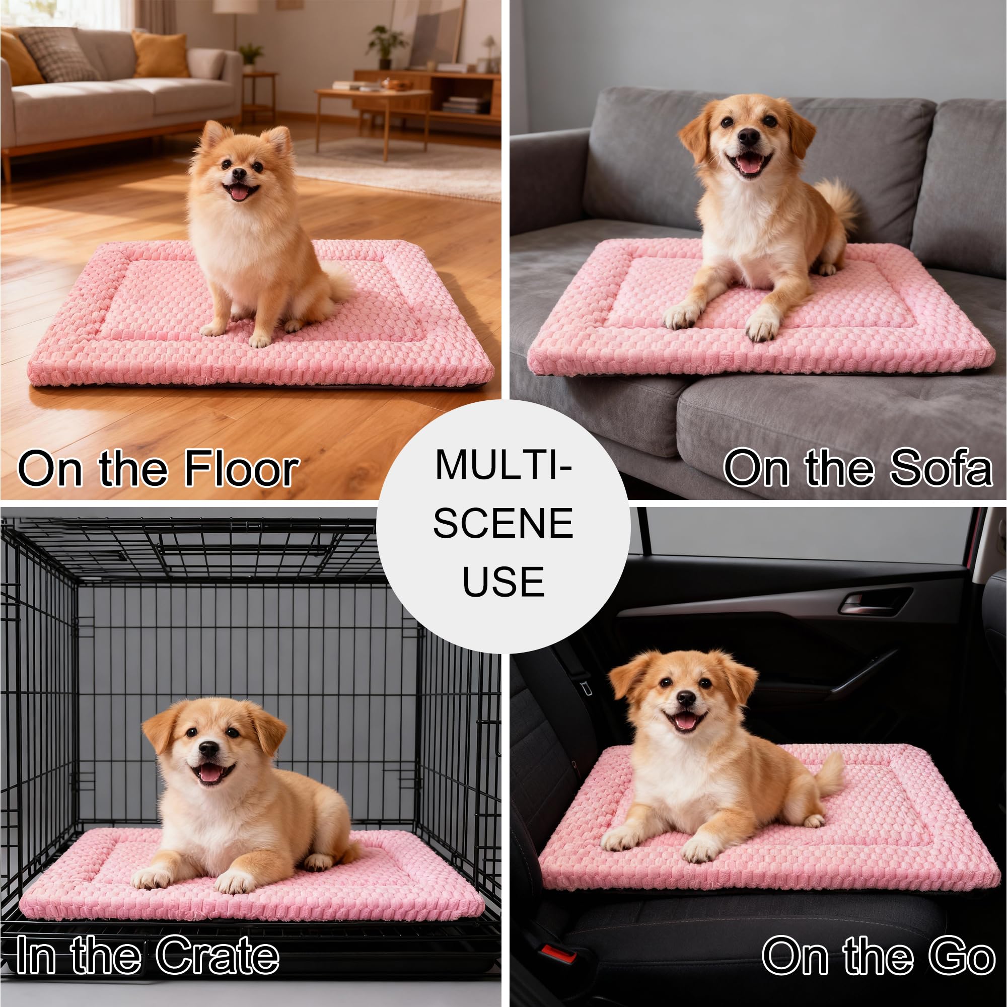Fogkiss lavable-maquina-perro-dos-lados-rosa-24x18 limpieza rápida