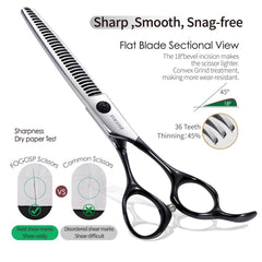 FOGOSP acero 440C, filo duradero para acicalamiento profesional