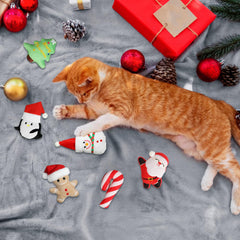 FOIMAS pinguino navideño, aroma de hierba gatera estimula movimiento