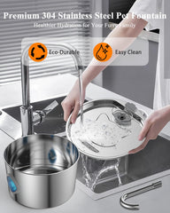 Bomba silenciosa FOOPOMARY, menos de 25 dB para tranquilidad.