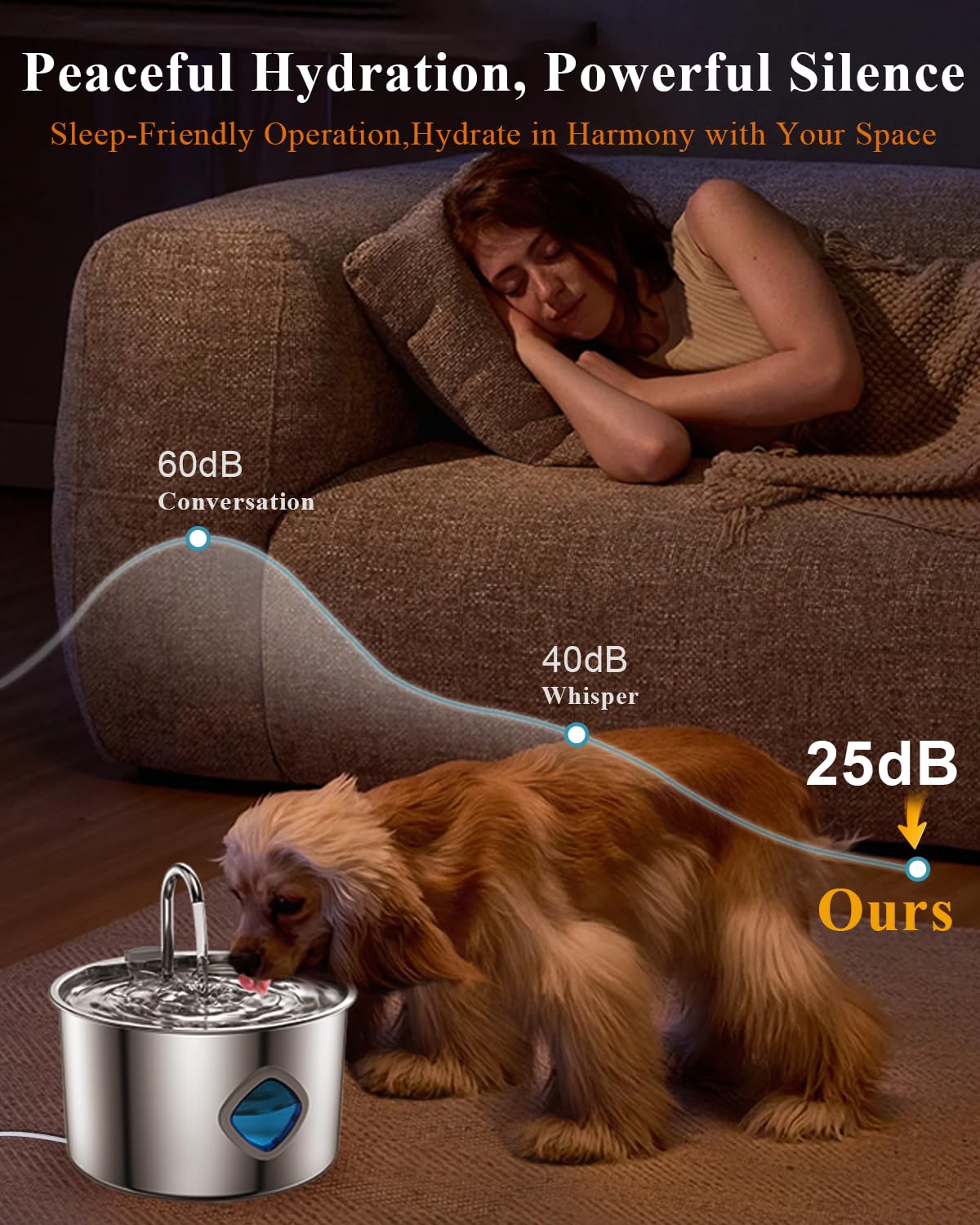 FOOPOMARY ideal para múltiples mascotas, facilita hidratación.