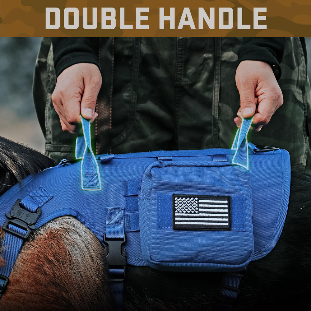 Forestpaw arnés con mochilas MOLLE para llevar snacks y equipo en excursiones