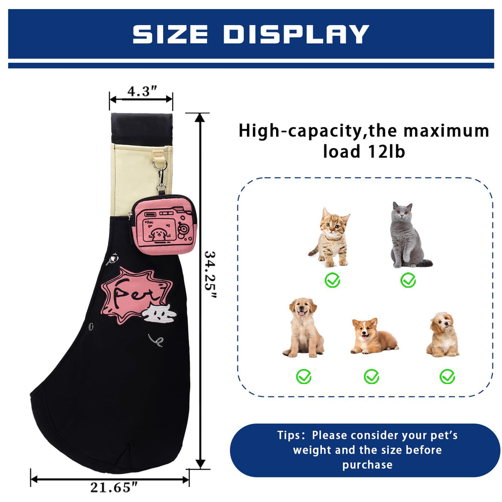 Forever Caring Together: interior de malla 3D transpirable para mantener a la mascota fresca.