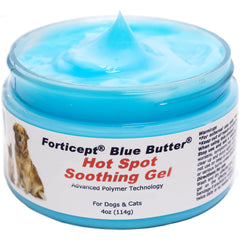Forticept Blue Butter: aplicación en herida para alivio de irritación en mascotas
