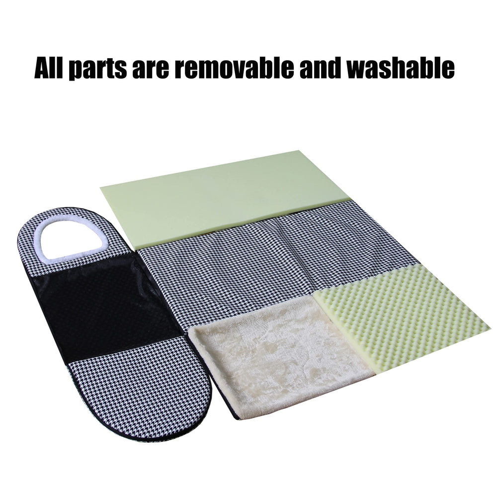FOUIYIUTU base antideslizante mantiene la cama estable y reduce movimientos.