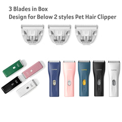 Cuchillas de repuesto Founouly para corte preciso en perros y gatos.