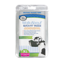 Bozal Four Paws con ajuste seguro para tamano 5 en negro.