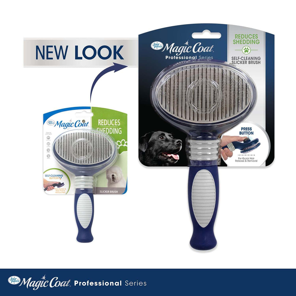 Four Paws Slicker Brush: limpieza rápida entre sesiones.
