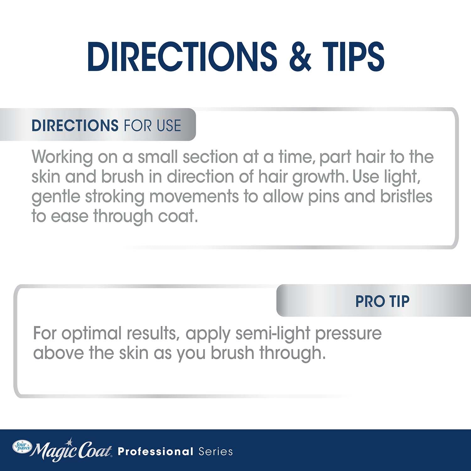 Four Paws Slicker Brush: ideal para perros y gatos con pelo enredos.