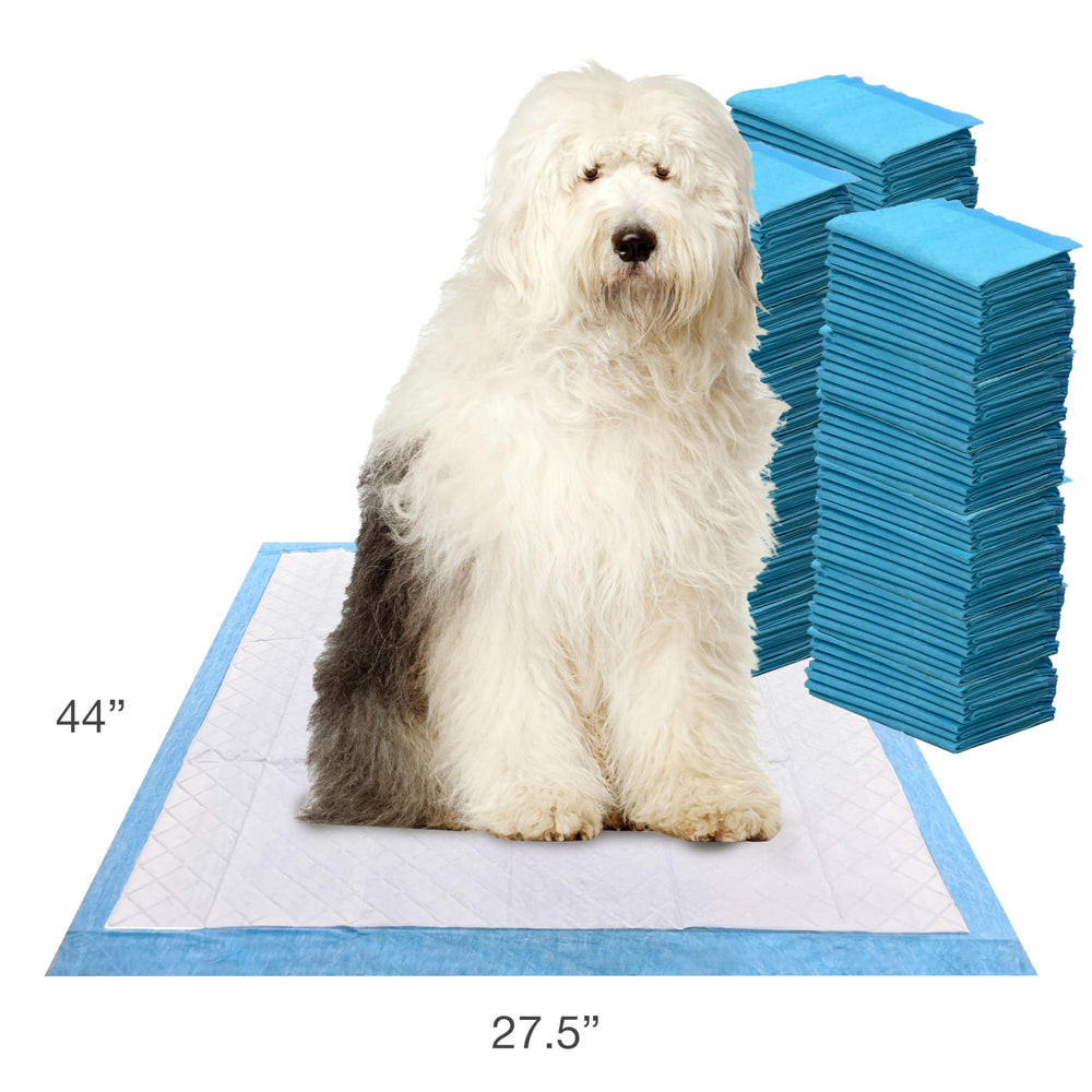 Four Paws Wee-Wee pad con tecnología a prueba de fugas, cubre más espacio.